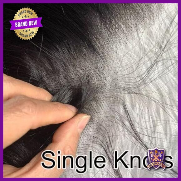 13x6 HD Lace Frontal Body Wave Human Hair Extension 12 Inch Pre-Plucked main image 6